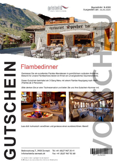 Flambedinner